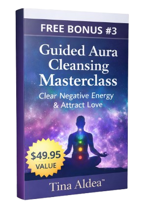 Tina Aldea Psychic Soulmate Sketch free bonus – Aura Cleansing for Love Masterclass