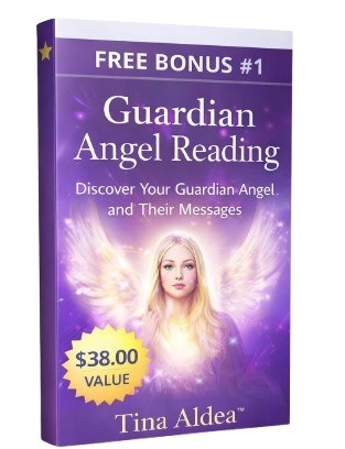 Tina Aldea Psychic Soulmate Sketch free bonus – Guardian Angel Psychic Reading