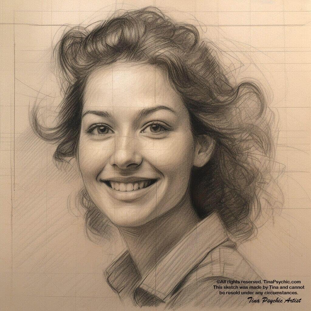 Tina Aldea Soulmate Sketch example portrait 6
