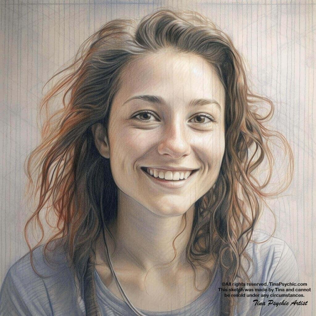 Tina Aldea Soulmate Sketch example portrait 8